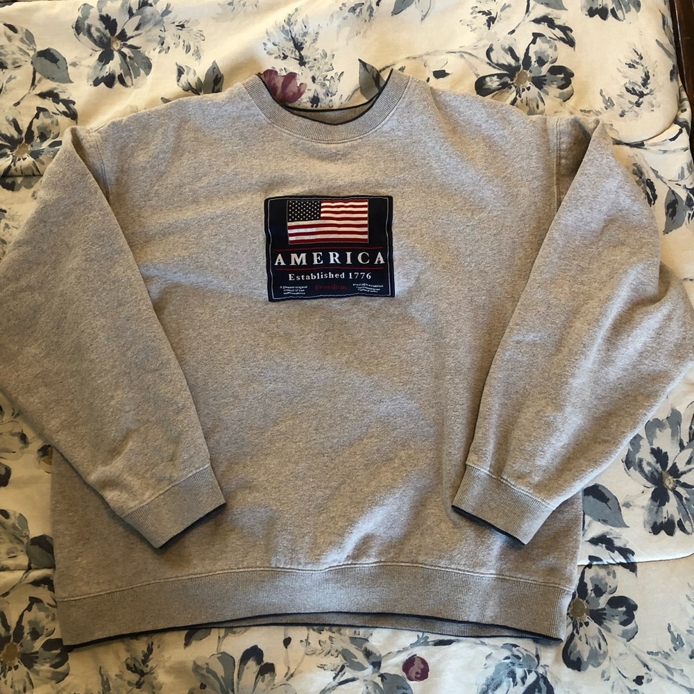 vintage crewneck🇺🇸